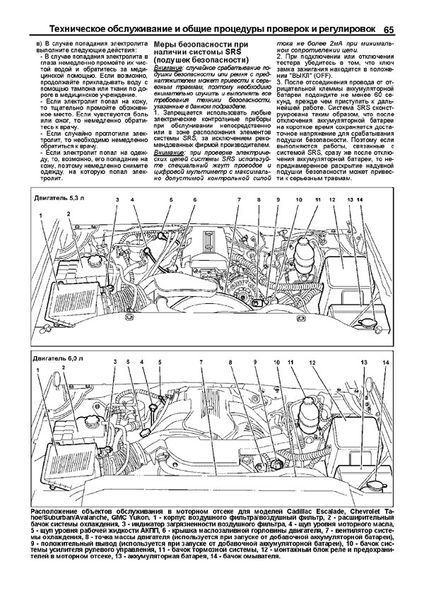 Книга GMC YUKON CHEVROLET TAHOE / AVALANCHE / SUBURBAN Платформа GMT800 / GMT900 Моделі 2000-2014 рр. випуску 653715389 фото