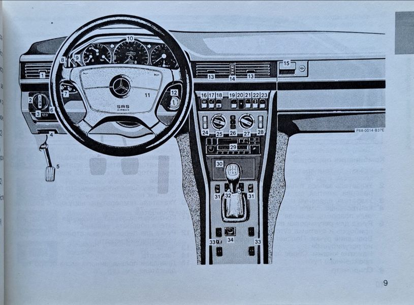 Книга MERCEDES BENZ W-124 Моделі 1985-1995 рр. Керівництво по експлуатації 1856079855 фото