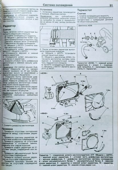 Книга MITSUBISHI PAJERO II Дизель Модели 1991 - 2000 гг. Руководство по ремонту и эксплуатации 1366680551 фото