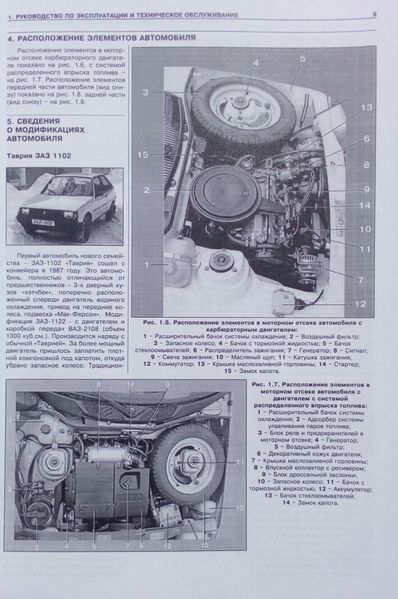 Книга ЗАЗ Таврия / Славута Таврия Нова/Дана/Пикап Пошаговый ремонт в фотографиях Цветные электросхемы 632971219 фото