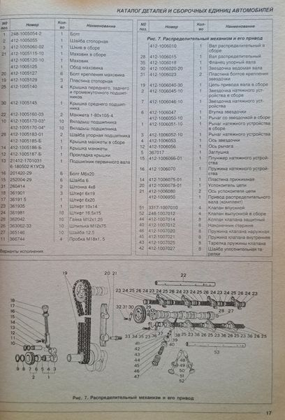 Книга ИЖ-2717 &bull; 27171 Двигатели: УЗАМ-331 &bull; ВАЗ -2106 КАТАЛОГ ДЕТАЛЕЙ 1935597283 фото