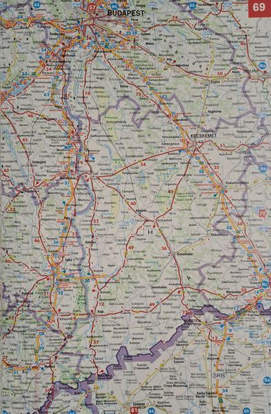 Атлас доріг Центральної Європи CENTRAL EUROPE COMPACT 1 : 700 000 ( 1 см = 7 км ) 1791815989 фото