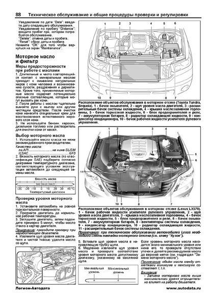 Книга TOYOTA SEQUOIA / TINDRA &bull; LEXUS LX570 Модели 4WD с 2007 года Руководство по ремонту и обслуживанию 656260052 фото