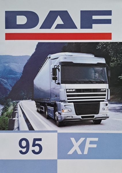 Книга DAF 95XF / XF95 Моделі 1997-2002 рр./200-2006 рр. Посібник з експлуатації Технічне обслуговування 916288959 фото