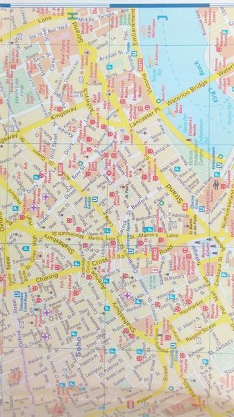 Карта ЛОНДОН LONDON 1 : 10 000 автомобилисту и туристу 968417522 фото