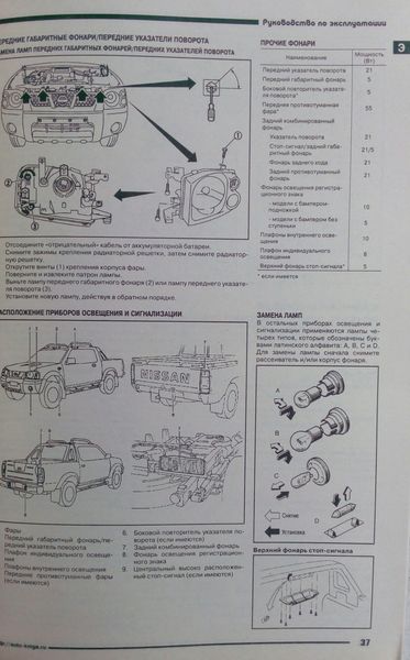Книга NISSAN PICK-UP/NP300 Моделі D22 випуску з 2005 року Посібник з ремонту й експлуатації 657425636 фото