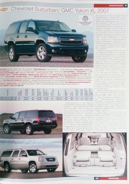 ПОЗАШЛЯХОВИК 2007 автомобилльный каталог 676754775 фото