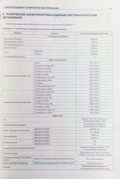 Книга HONDA ACCORD Модели с 2003 г. выпуска Руководство по ремонту и эксплуатации 672272176 фото