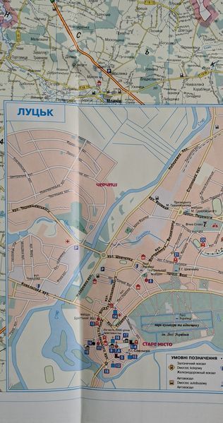 КАРТА ТУРИСТИЧНОГО ПОТЕНЦІАЛУ ВОЛИНСЬКОЇ ОБЛАСТІ 1723146029 фото