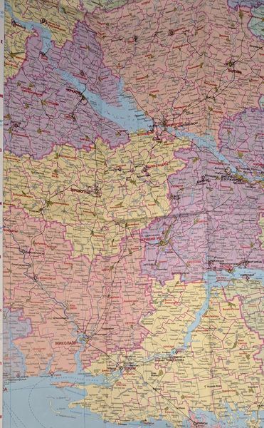 УКРАЇНА Політико-адміністративна карта 1 1 000 000 ( 1 см = 10 км ) 2002 рік 2090702097 фото