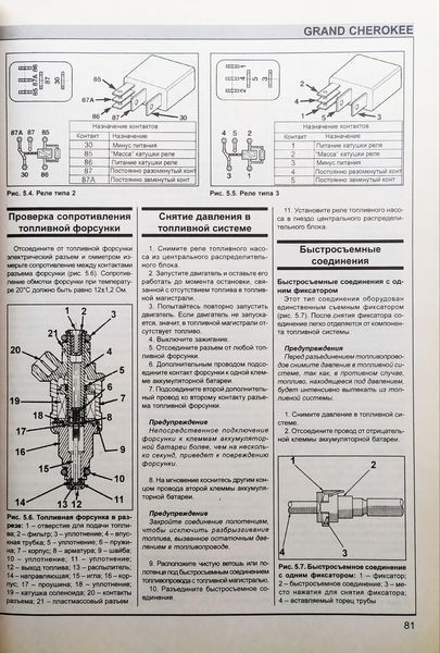 Книга JEEP GRAND CHEROKEE (ZJ) Бензин Моделі 1993 - 1999 рр. Керівництво по ремонту та експлуатації 1663145202 фото