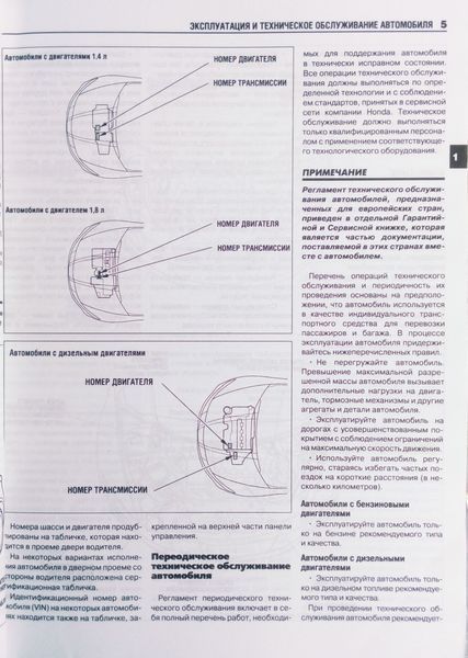 Книга HONDA CIVIC 5D (VII-GEN) Модели с 2006 года Руководство по ремонту "МАСТЕР КЛАСС" 671660094 фото