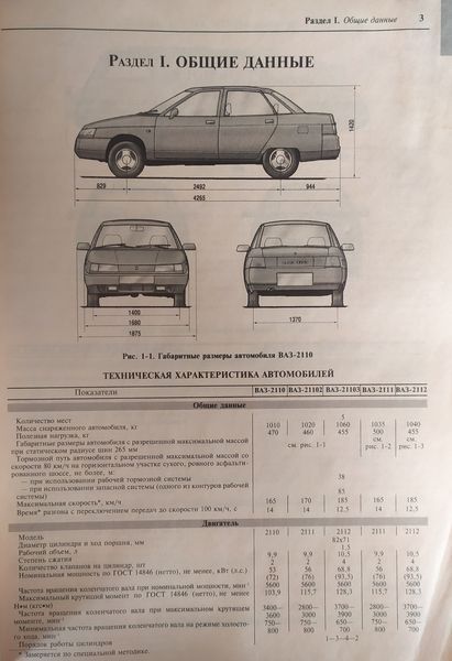 Книга ВАЗ - 2110 &bull; 2111 &bull; 2112 Бензинові двигуни 1,5л Керівництво по ремонту Вітринна 1855695646 фото